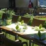 Im Sommer im Garten speisen, © Hotel Belvedere