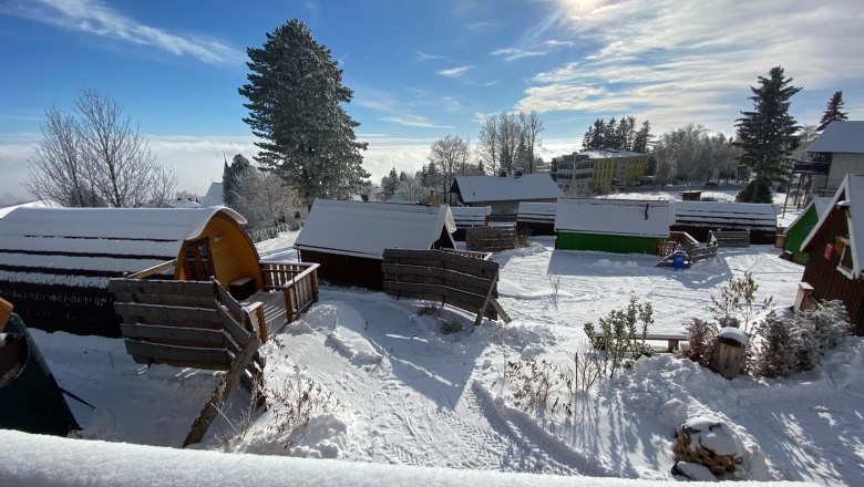 Glamping Park im Winter, © Glamping-Park Mönichkirchen OG