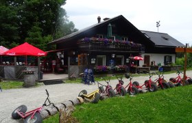 Enzianhütte bei der Rollerbahn, © Sandra Weber